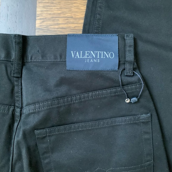 VALENTINO GARAVANI Straight Leg Black Jeans Women’s Size 28 BRAND NEW CONDITION - Picture 8 of 16